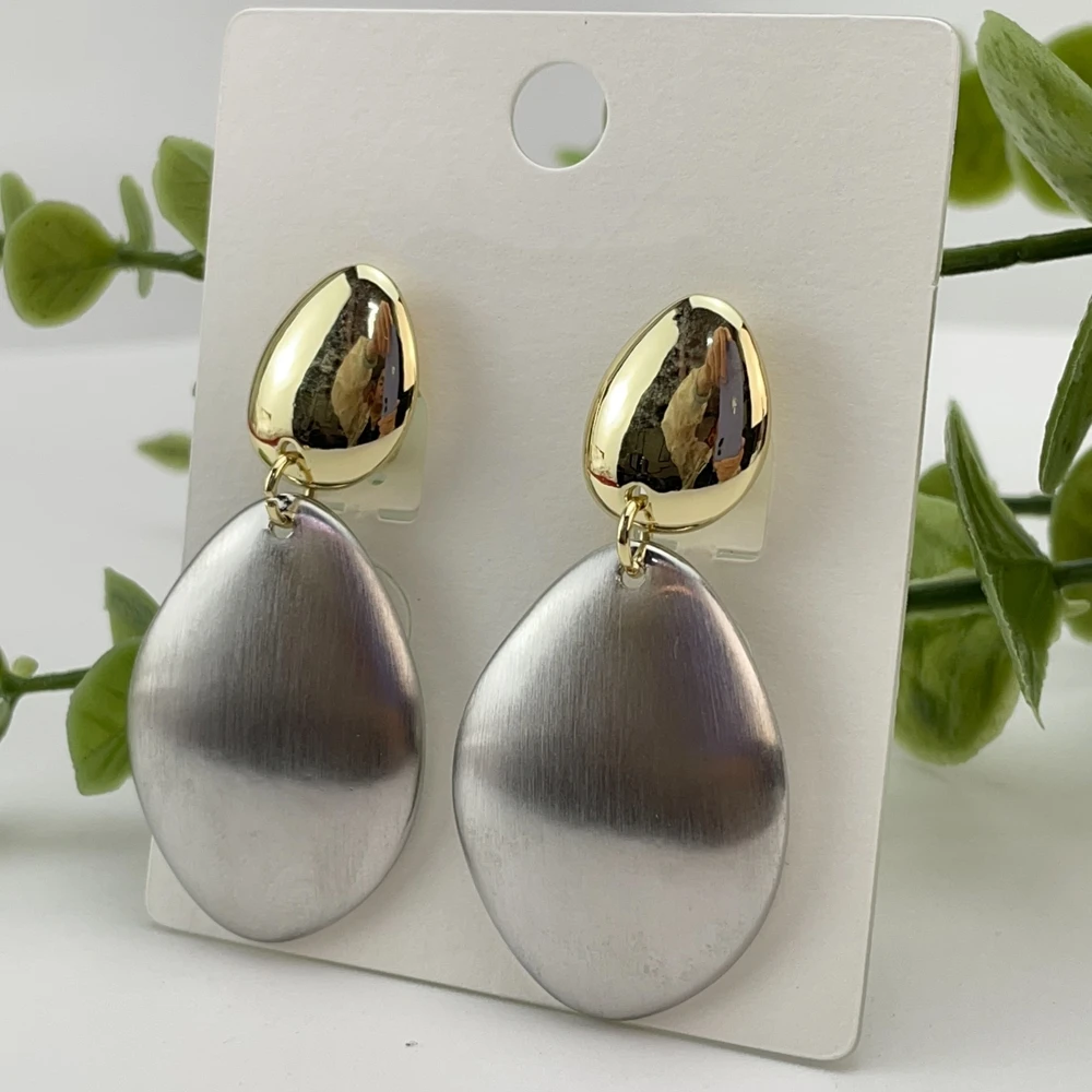 Yuminglai Big Drop Earrings Women Girls Dangle Earrings Unique Dubai Goldplated Earrings For Female Statement Jewelry FHK29427