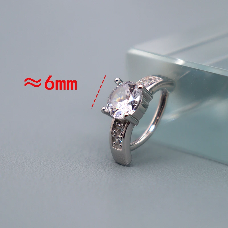 JICAI Körper 925 Sterling Silber Bauchnabelpiercing Schmuck Frauen Strand Badeanzug Bauchringe Körperschmuck Sexy Frauen