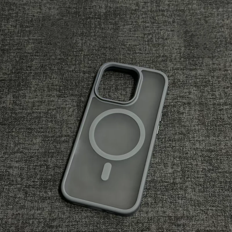 Original Aktiver Touch-Kameraknopf für MagSafe Handyhülle für iPhone 16 17 18 Pro Max 15 14 13 Matte Kabellose Ladehülle – Detail 3