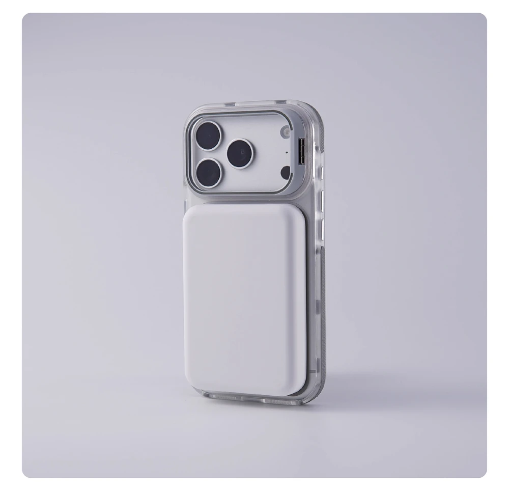Luxuriöse Matte Stoßfeste Magnetische Schutzhülle für iPhone 18 17 Pro Max 16 15 14 Plus 13 12 mit Magsafe Objektivschutz und Ständer – Detail 5