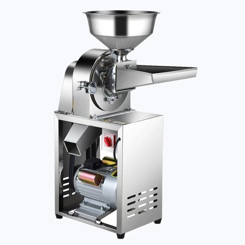 Household stainless steel grinder, multifunctional commercial grain feed grinder