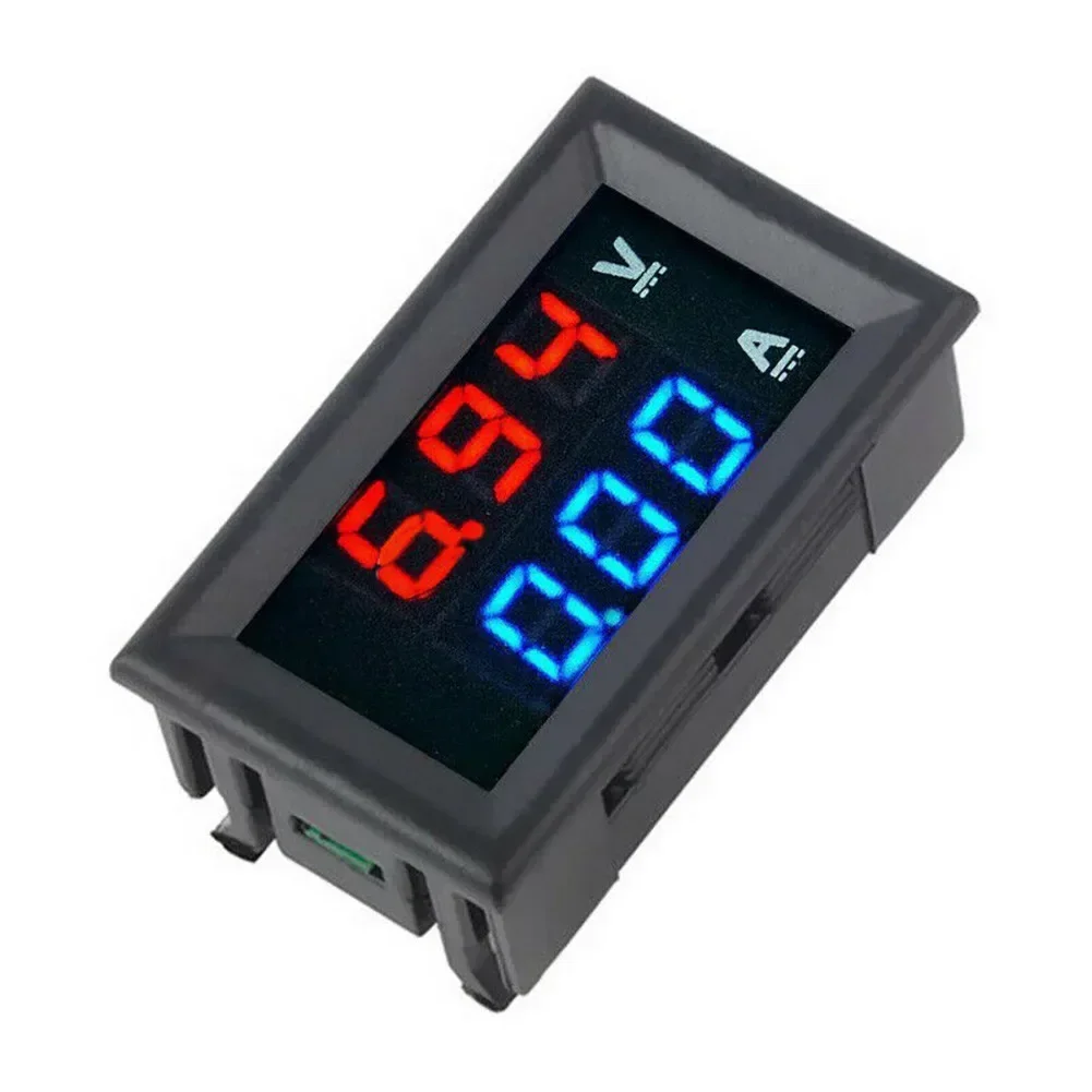 50/100A Voltmeter Ammeter LED Dual Digital Volt Amp Meter Test Tester Gauge Current Tester With Shunt