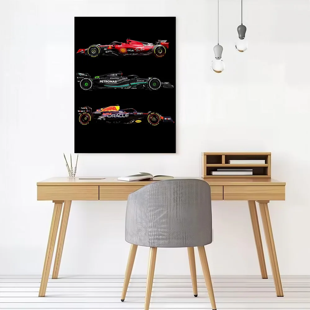 The Big 3 Canvas Poster Customizable Pictures Wall Art Canvas Painting for Specialty and Themed Home Decor Gamer Decoration Room