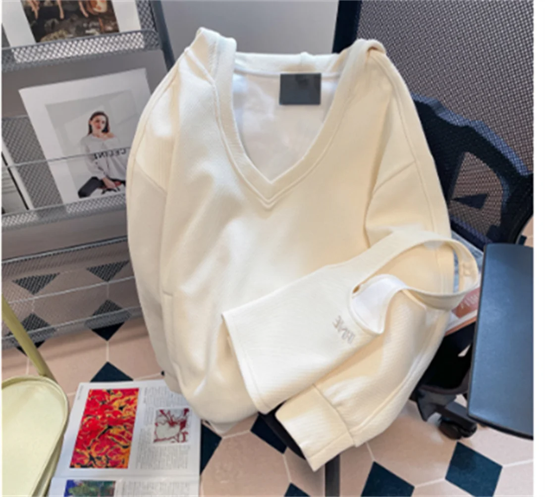 

Винтажная толстовка с капюшоном и подвесным воротником в американском стиле High Street, мужская и женская осенне-зимняя повседневная спортивная одежда для питных девушек, два пи