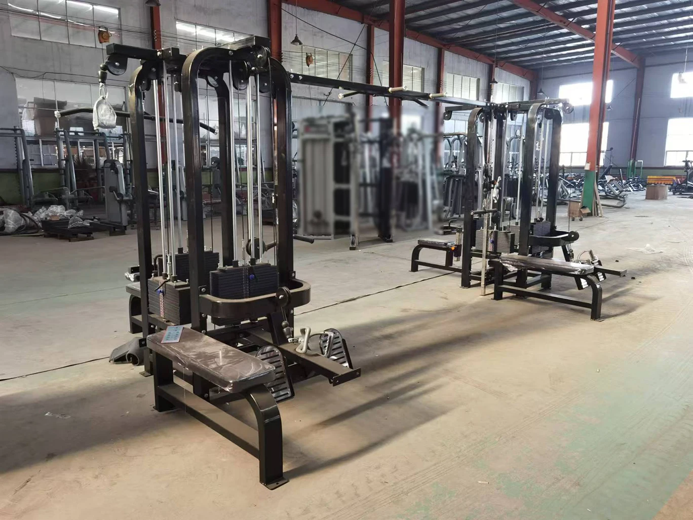 LD-9085 معدات الجيم المتعددة للياقة البدنية ذات 5 محطات متعددة