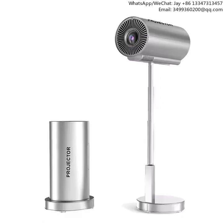 

New Design TS-3 Home Office Projector Smart 4k HD LED Projector For Outdoor Home Education WiFi Support 4K Electronic Focus