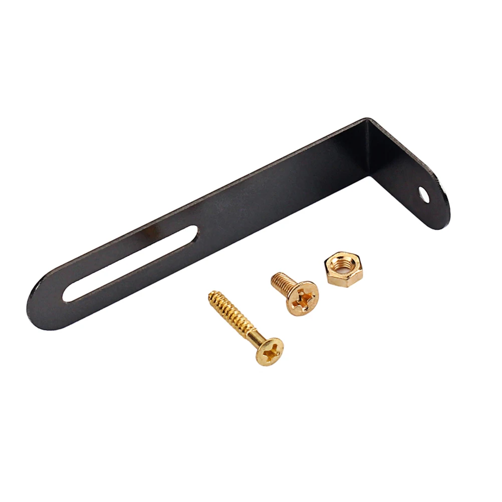 

Black Metal Pickguard Bracket for Style Electric Guitar Heavy Duty Replacement Parts Includes Screws Guitar Accessories