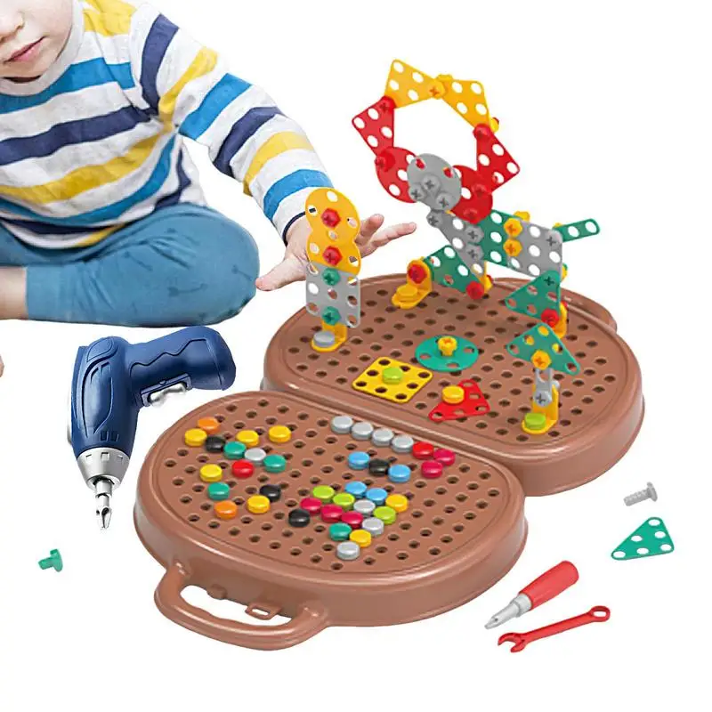 

Play Toolbox For Kids Educational Construction Engineering Toy Engineering Playset Construction Toy For Preschool Young Children