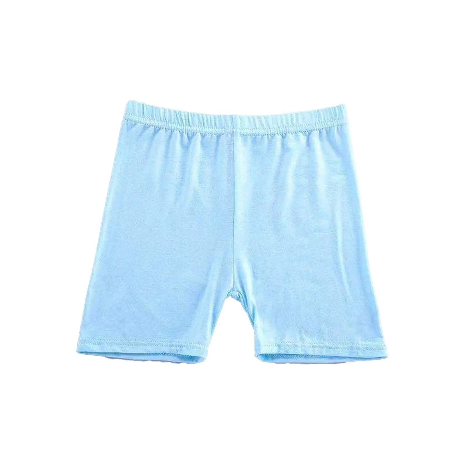 Girls Candy Color Safety Shorts Kids Essentials Anti See Through Underwear Toddler Daily Outfit Soft Breathable Boxer Briefs