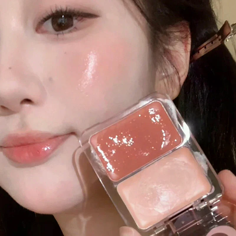 디칼루 워터 라이트 블러쉬 크림 롱래스팅 워터프루프 치크 틴트 페이스 컨투어링 메이크업 밀크티 컬러 하이드레이팅