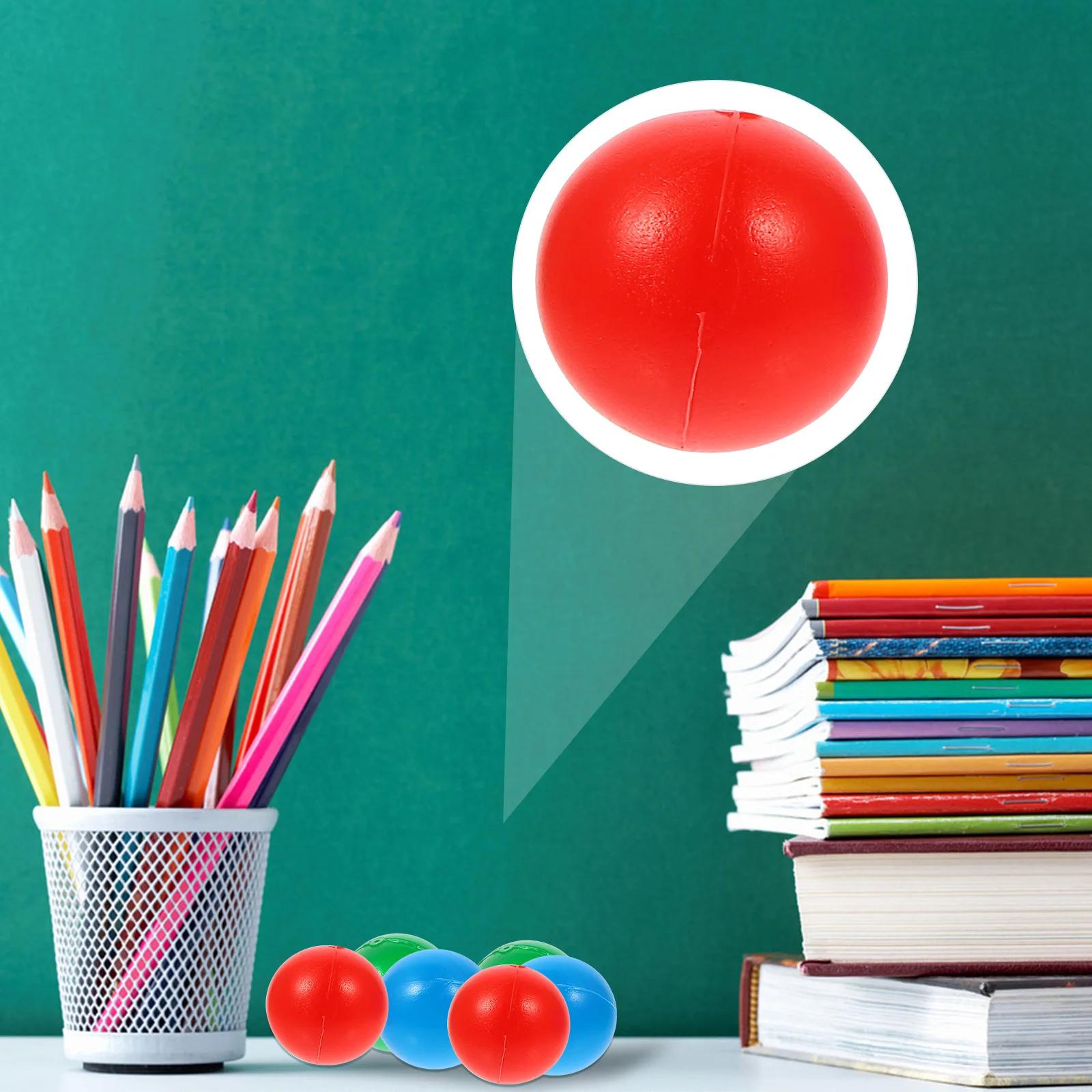 

30pcs Teaching Balls 2mm Counting Toys Math Games Probability Learning Balls for Kids Family Entertainment Plastic
