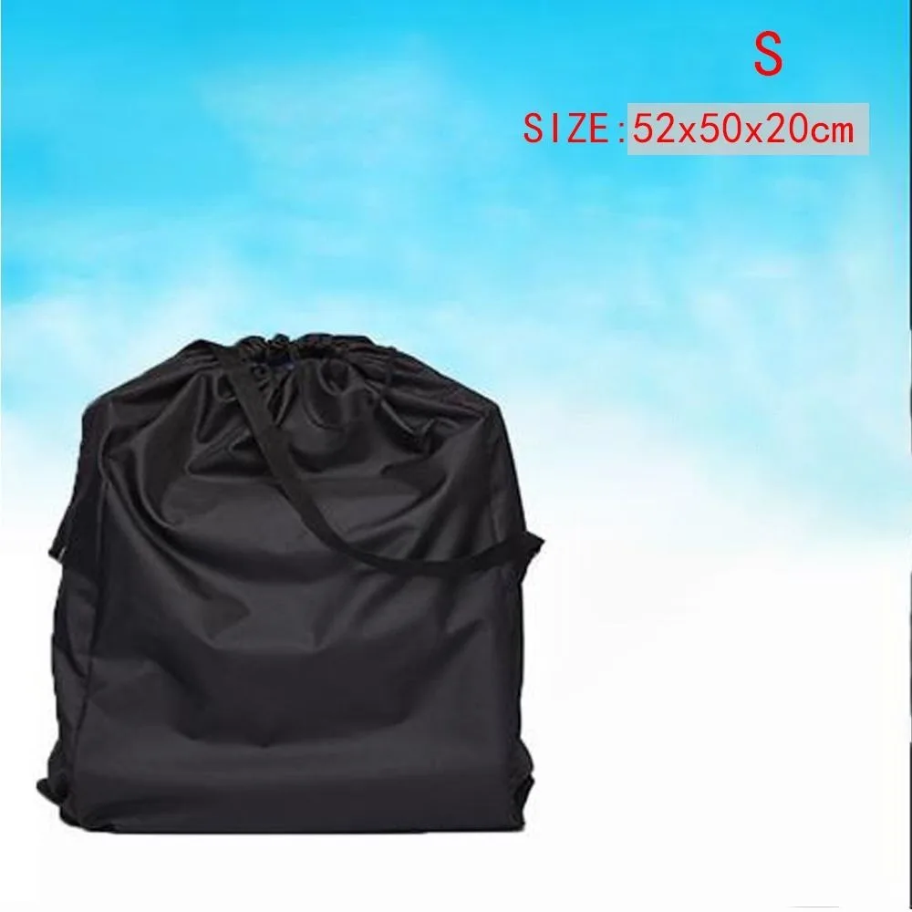 

Portable 52×50×20cm/117×58×40cm Stroller Bag Waterproof Luggage Storage Dustproof Bag Black Airplane Pouches Travel