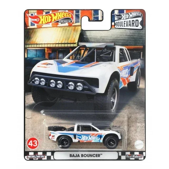 Oryginalne Hot Wheels Premium Car bulwar odlew ze stopu 1/64 autobus Volkswagen Nissan Acura Model kolekcjonerski zabawki dla dzieci dla chłopców