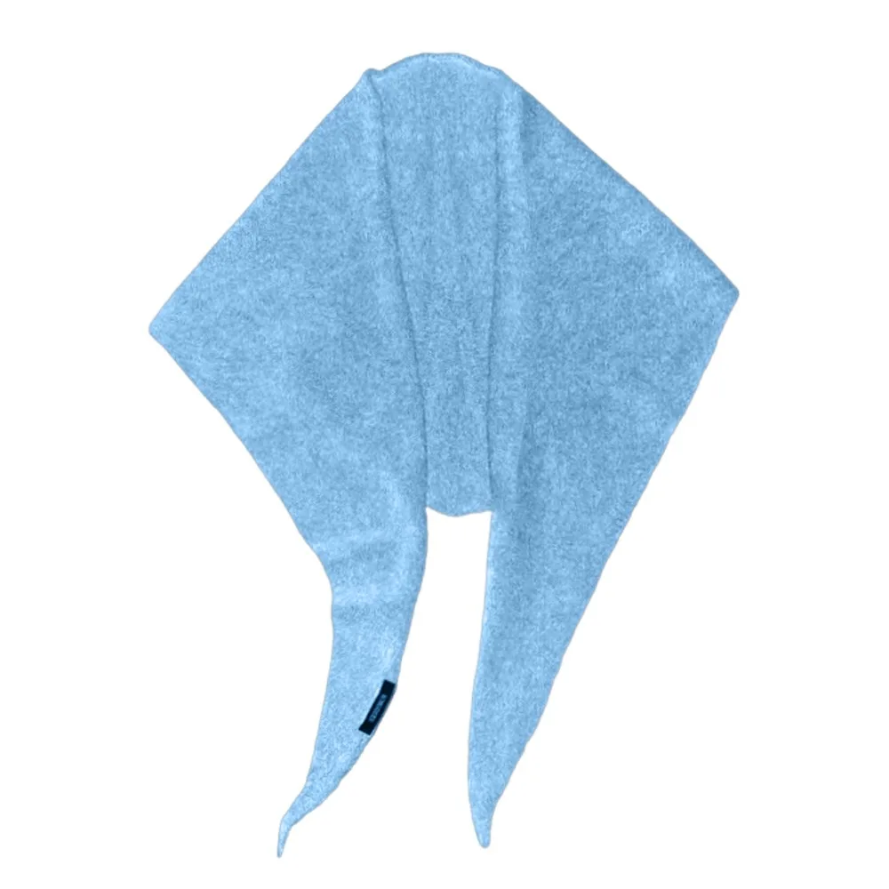 

Модный супер уютный шерстяной шарф-шаль, удобный нежный теплый треугольный хиджаб, мягкий зимний шейный платок, зимний женский платок