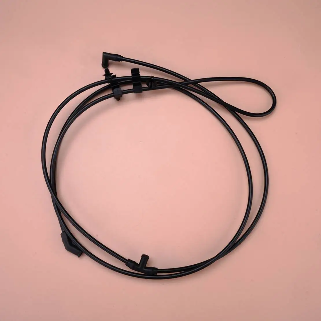 

55079200AD Front Windshield Washer Hose Fit for Dodge Durango Jeep Grand Cherokee 2011 2012 2013 2014 2015 Black Plastic