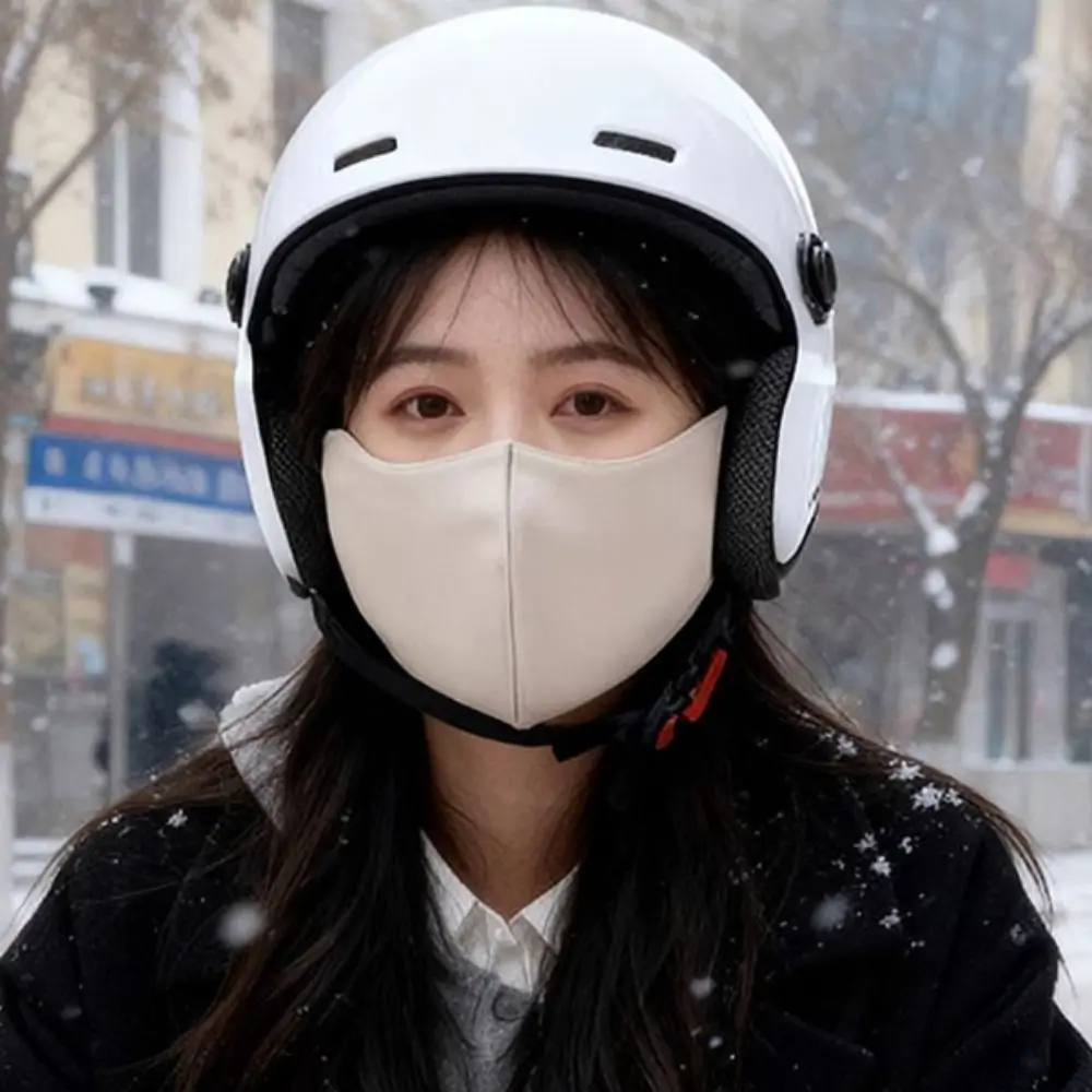 Windproof Earmuffs Mask 2in1 Thermal Breathable Ear-Protecting Face Mask Ear Warmer Warm Half Face Mask Windy Conditions