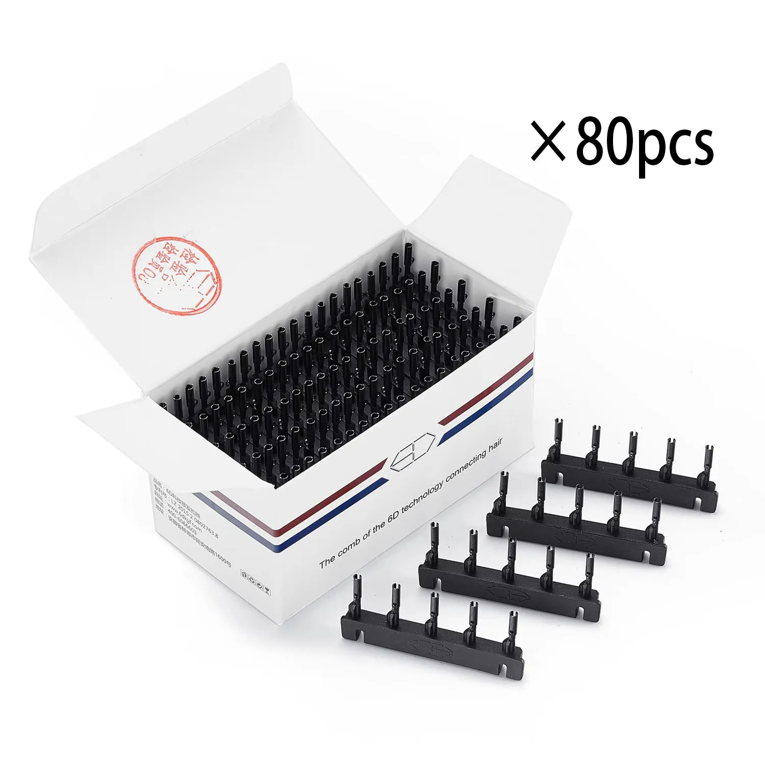 6D Haarverlenging Machine Tweede Generatie Snelbediende Niet-markerende Haarverlenging Tool Sneller Vijf Bossen op een Rij