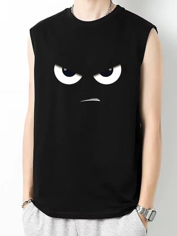 

Uzui Anime Character No-Sve T-irt Men's Casual Summer Faion Clan Emblem Logo Print Streetwear round Ne