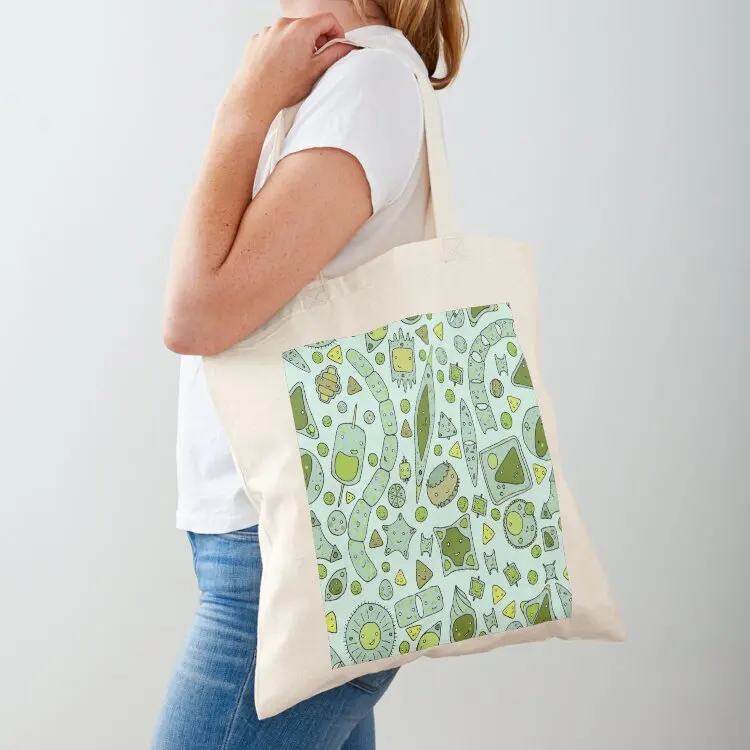 

Tessellating Diatoms for skirts, duvets, notebooks, graphic tees etc Tote Bag Woman shopper bag Lady bag hand