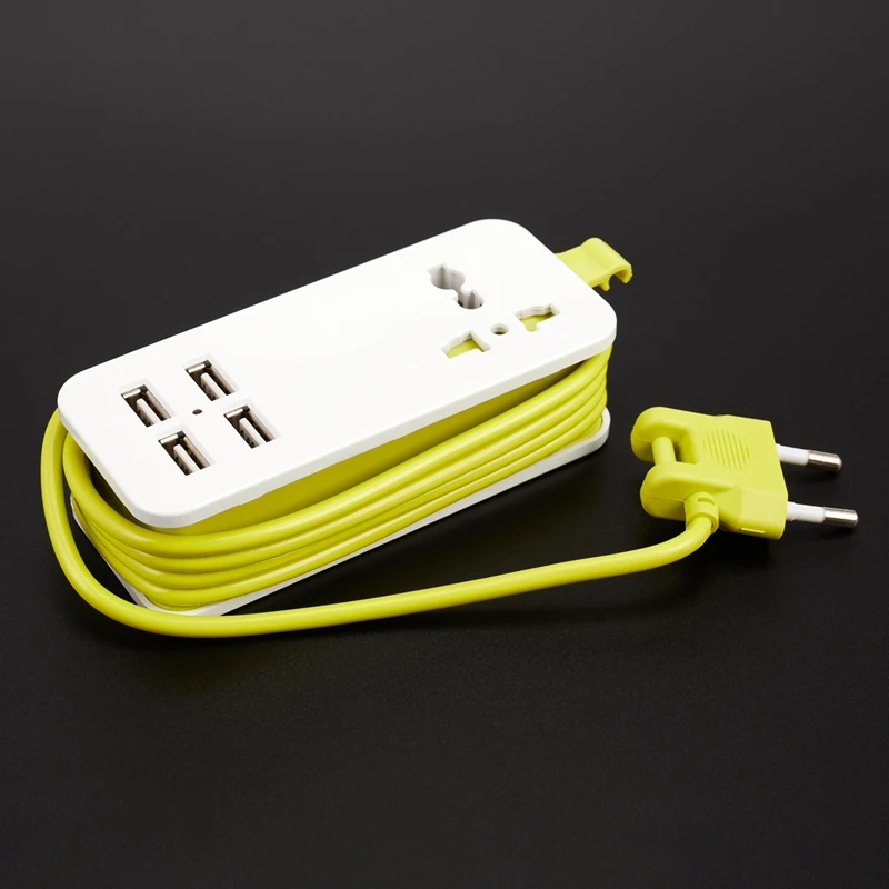 ポータブル電気拡張ソケット,スマート充電ポート,USBトラベル,家庭用電源タップ,電気ソケット