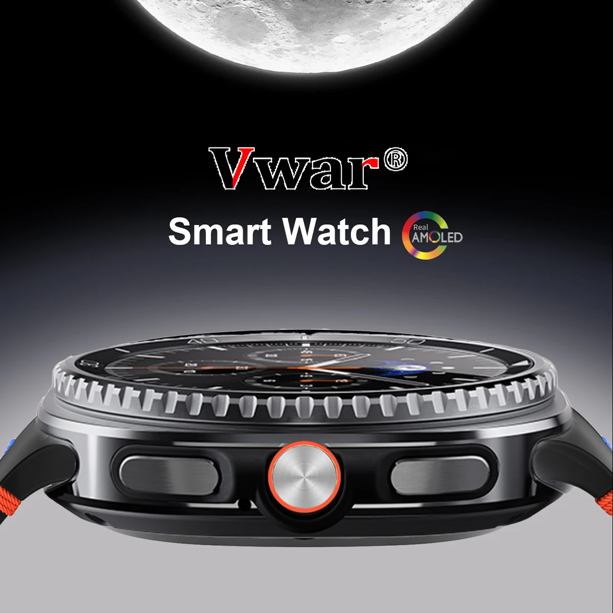 Smartwatch 8 Classic 47mm Ekran AMOLED 1.43 cala IP68 Wodoodporny Smartwatch Sportowy Monitor Tętna SpO2 Prawdziwy Czujnik Zdrowia