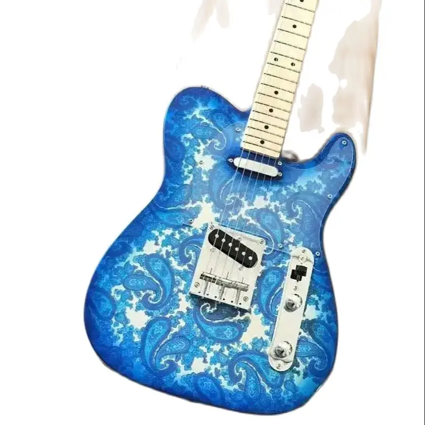 

High quality custom Blue TL electric guitar kit