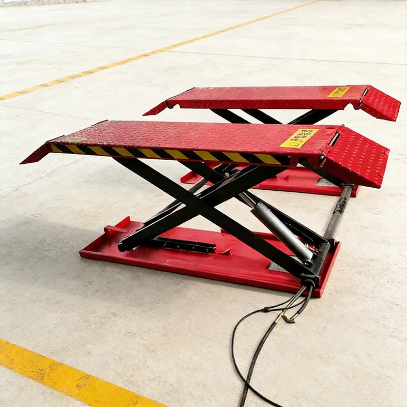 Portable Mid Rise Car Scissor Lift for Sale High quality Auto Lift Hoist for Garage Customize Hydraulic Lift