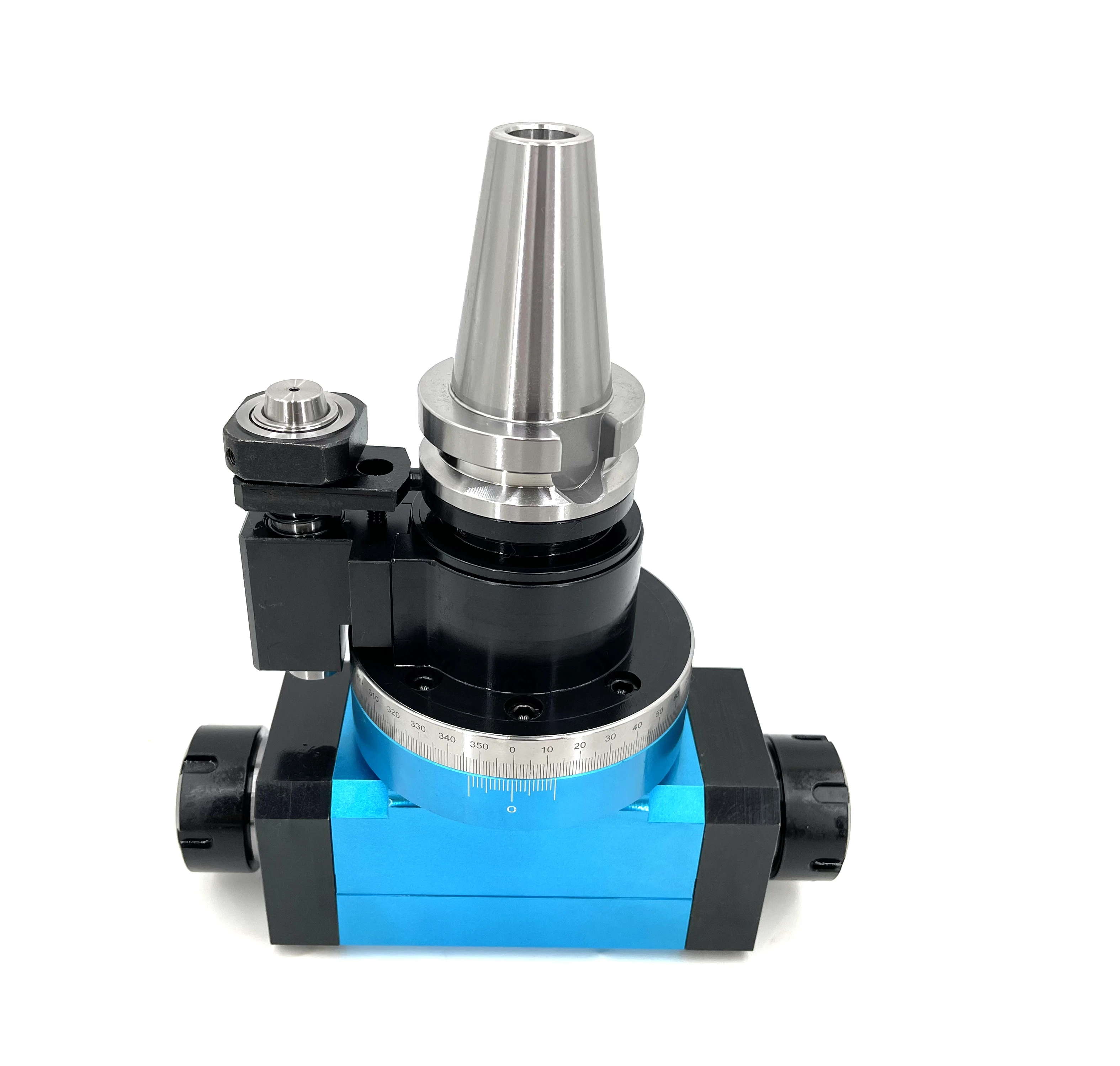 CNC Machining Center Dual  Angle Head Bidirectional Output Side Milling  BT40 BT50-90 Degree Right Angle Milling