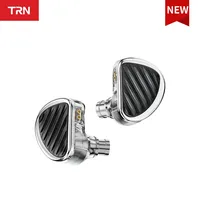 TRN JAWS in Ear Earphones 3DD + 4BA + Planar Driver HIFI Headphones Headset High-Purity Silver-Plated Oxygen-Free Copper Cable