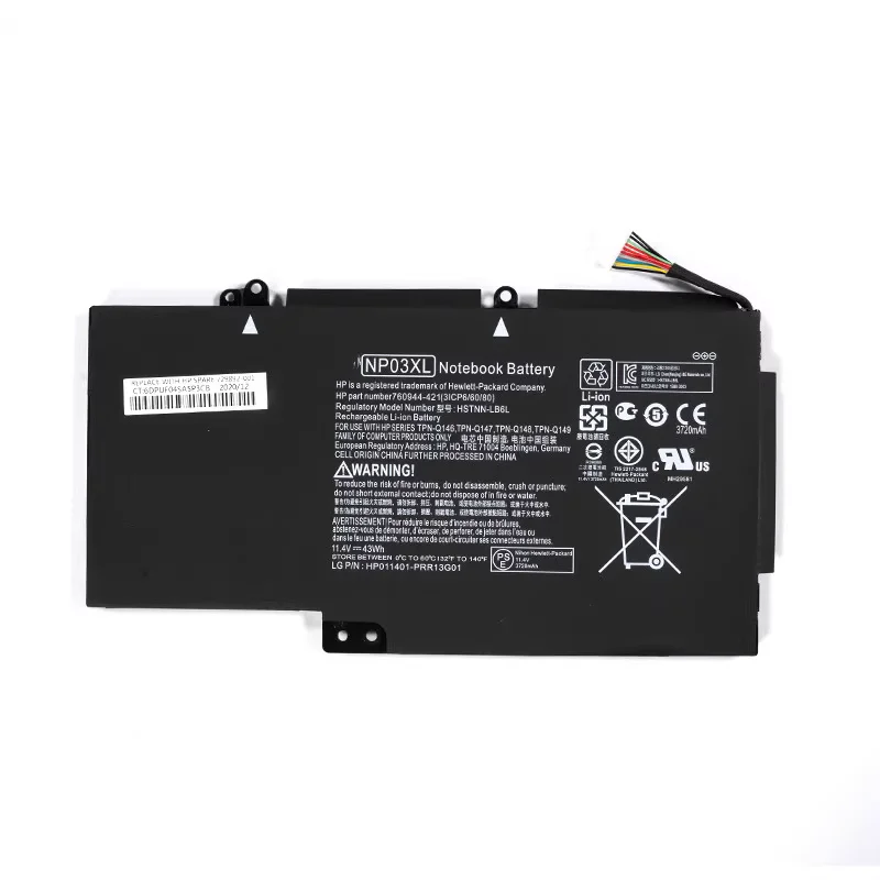 hstnn-lb6l-np03xl-tpn-q146-147-148