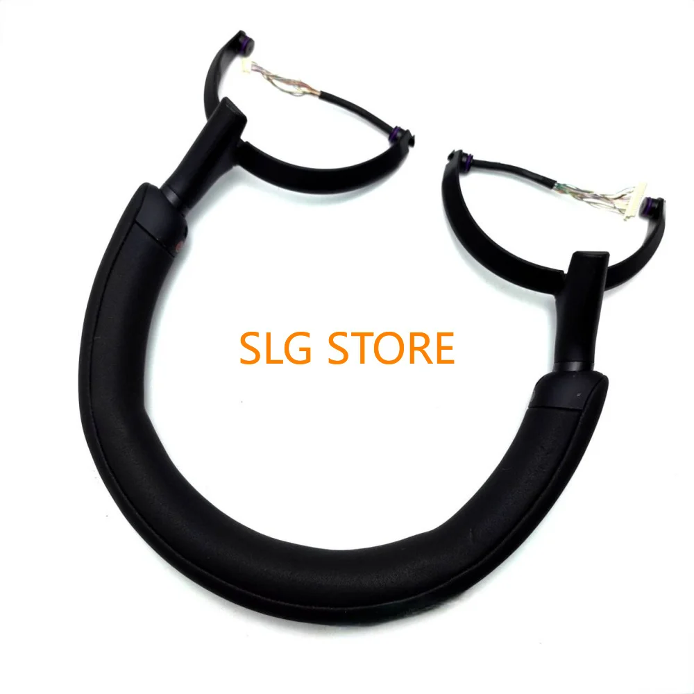 بلوتوث لاسلكية للضوضاء ، مجموعة عصابة رأس سوداء ، قطع غيار أصلية لسوني ، سماعة رأس ، عرض XM5