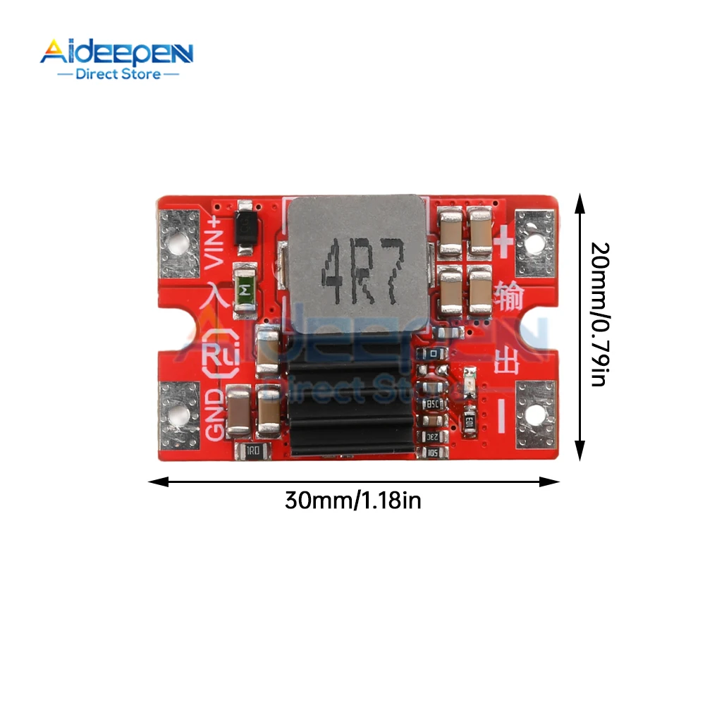 High-power Mini Step-down Power Supply Module DC-DC 27V To 5V 12V 8A Model Airplane Voltage Reduction Module Buck Converter