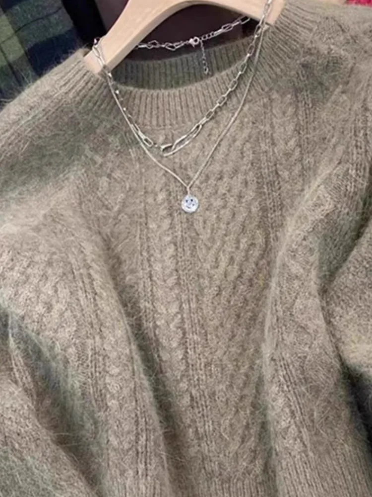 سترة محبوكة من Ele ort Thiened للنساء بطبقة أساسية للخريف والشتاء قابلة للتنفس ذات حجم صغير شخصي...