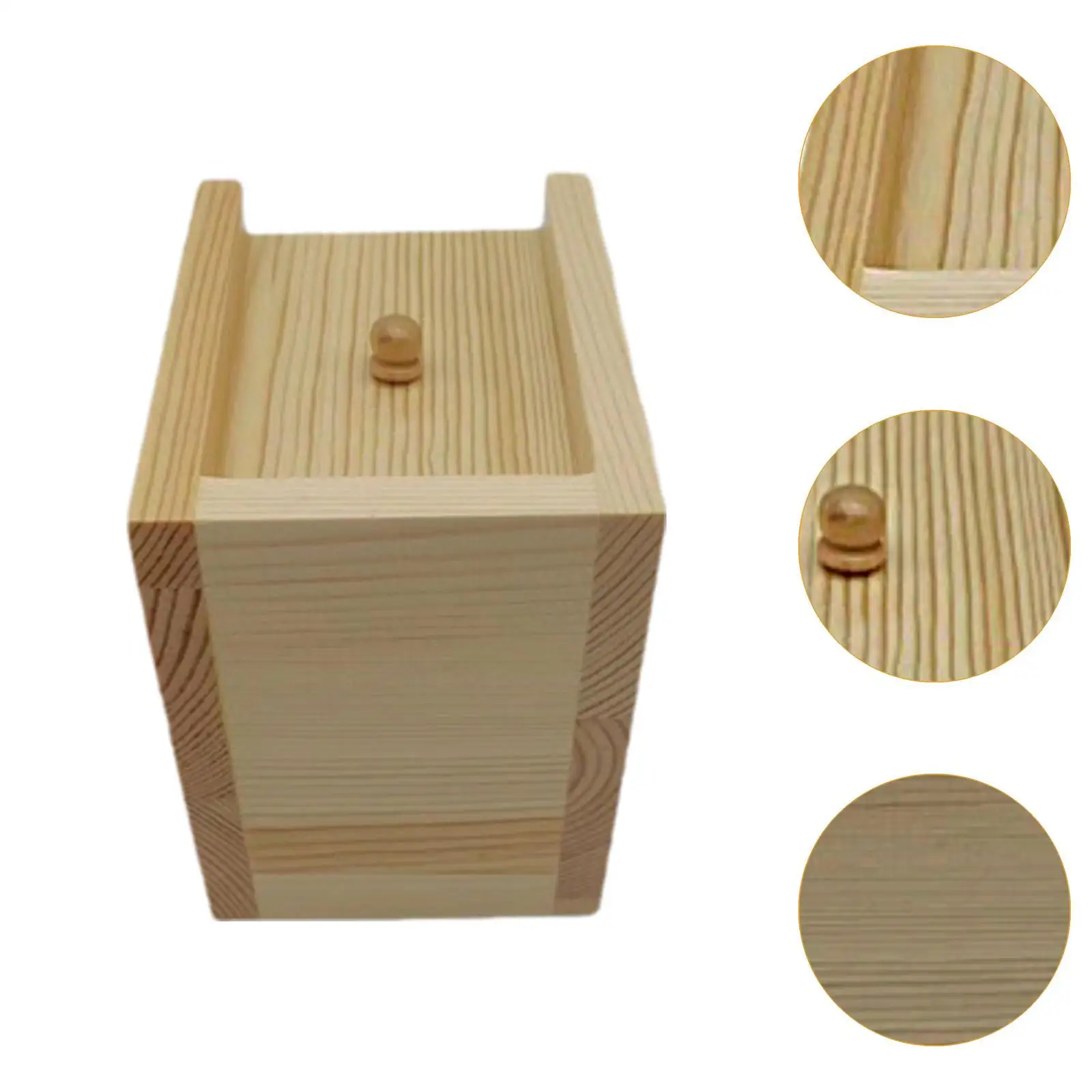 공포 장난 케이스 나무 공포 상자 재미 있은 수공예 트릭 상자 남성 여성을위한 실용적인 선물 농담 장난감 성인 크리스마스 생일