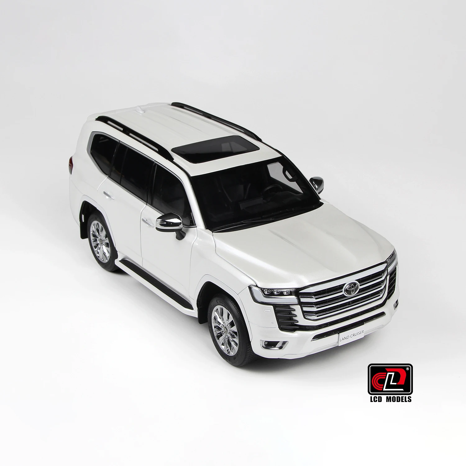 

ЖК-дисплей 1:18 Land Cruiser LC300 ZX, модель автомобиля из сплава, Коллекционная игрушечная модель для взрослых