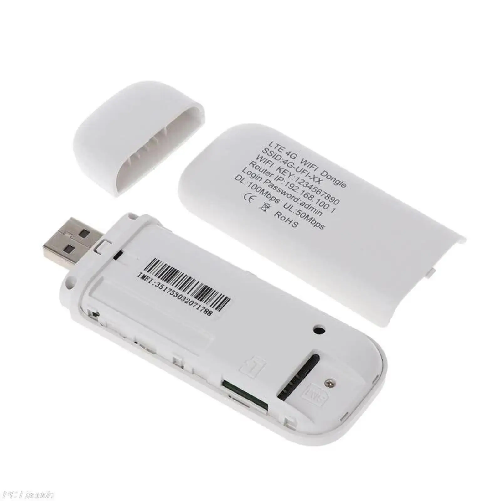 USB 4G WiFi Router USB Modem Router with Sim Card Slot for Outdoor Car
