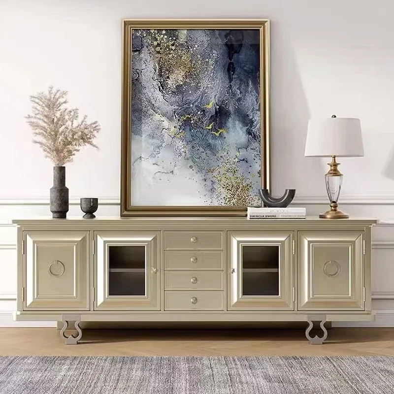 

Luxury European Tv Stands Designer Modern Wooden Organizer Tv Stands Entertainment Salon Archivadores Entrance Hall Furniture