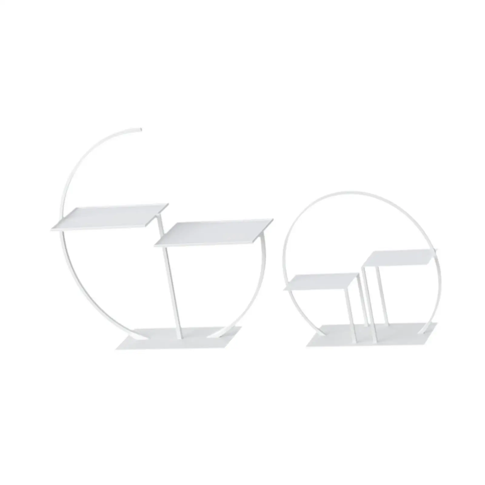 Modern Iron Dessert Stand Cake Rack Durable Display Platter Cupcake Holder Serving Tray for Party Engagement Home Decoration