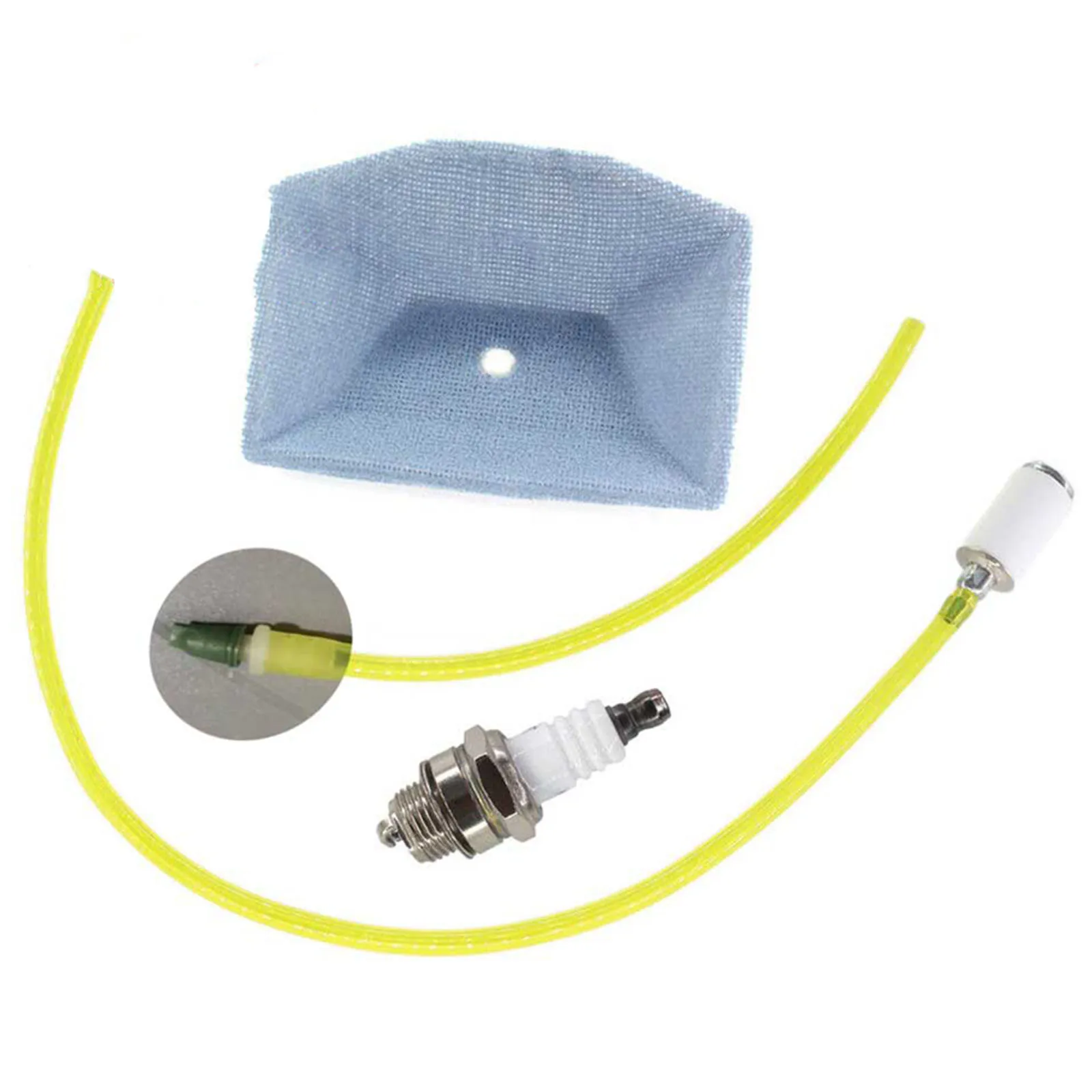 Kit de línea de combustible con filtro de ventilación para Poulan 3400, 3700, 3800, piezas de motosierra, accesorios de repuesto para herramientas eléctricas de jardín, 1 Juego