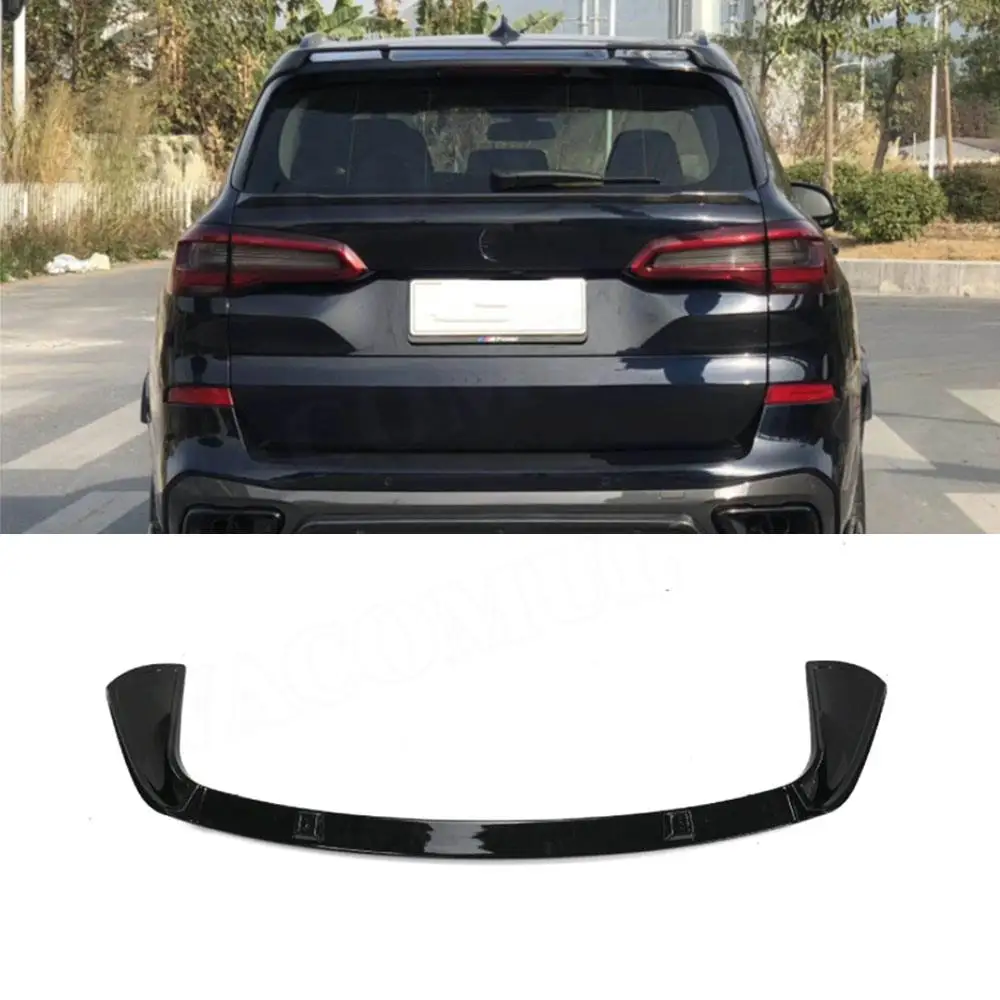 

VACOMUL Carbon Fiber Car Rear Roof Spoiler Wing for BMW X5 G05 2019+ Car Styling Car Rear Spoiler ABS Gloss Black