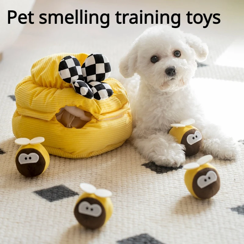 

Pet Dog Snuffle Mat Nose Smell Training Sniffing Toys Dog Puzzle Leaky Food Toy Slow Feeding Food Toys Washable Nosework Toy