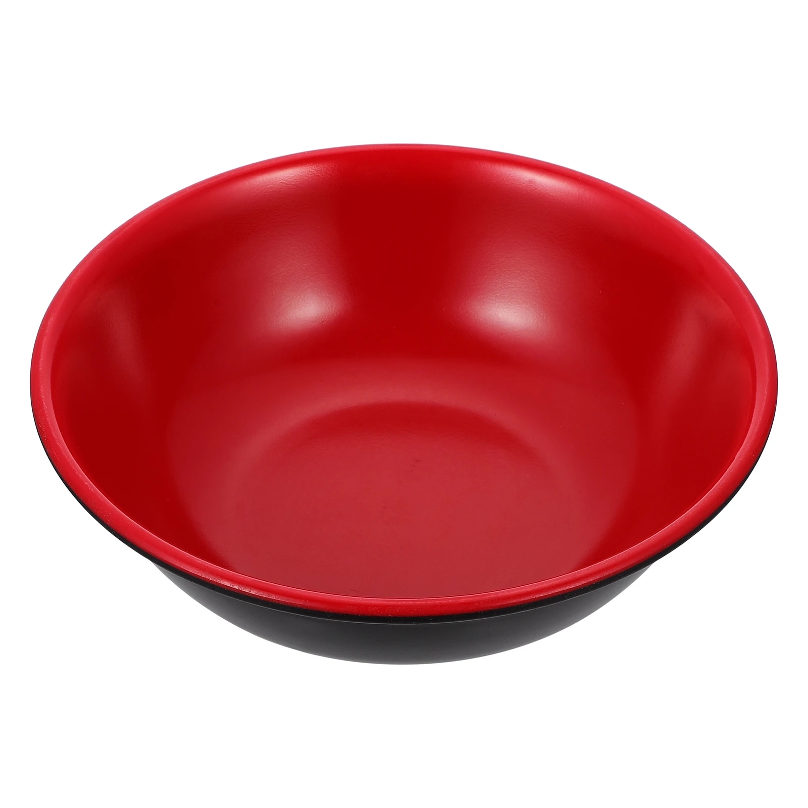 

Double Color Ramen Bowl Salad Rice Food Multipurpose Kitchen Baking Pan Healthy Easy Clean Smooth Rim Unique Design