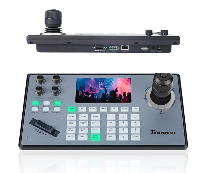 Professional Tenveo KB200PRO PTZ Camera Remote Controller Video Conference Controller 4D Joystick Controller