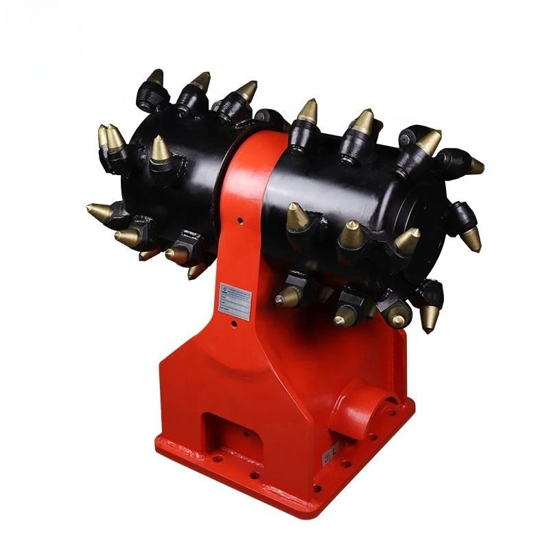 High Torque Hydraulic Drum Cutter for Tunnel Boring And Hard Rock 20-30 Ton Construction Tools Attachments Hydraulic Drum Cutter
