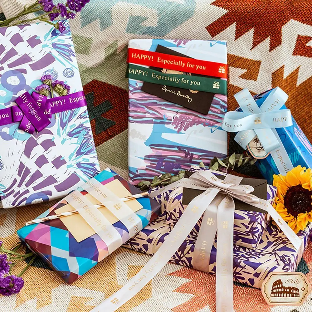 Листы оберточной бумаги, набор оберточной бумаги на день рождения, свадьбу, детский душ, свадьба, выпускной, все случаи жизни