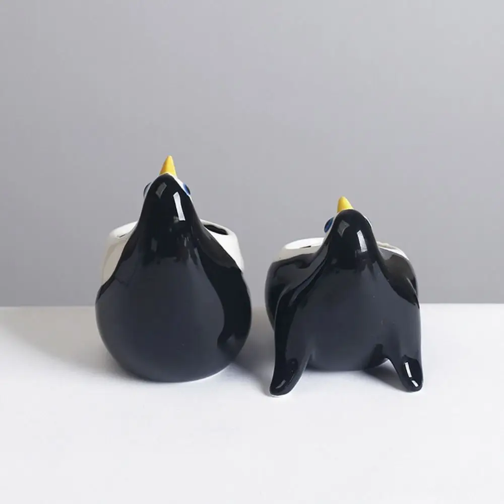 Desktop Ornament Ceramic Flower Pot Cute Creative Flower Vase Exquisite Cartoon Hydroponic Flower Holder Bedroom