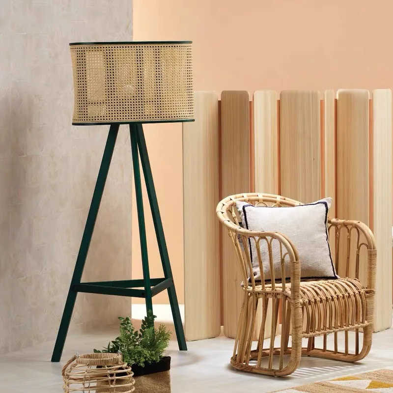 Rattan Nachttisch Stuhl Bekleidungsgeschäft Bank Sofa Stuhl Rattan Möbel Hotel Rattan Lampe