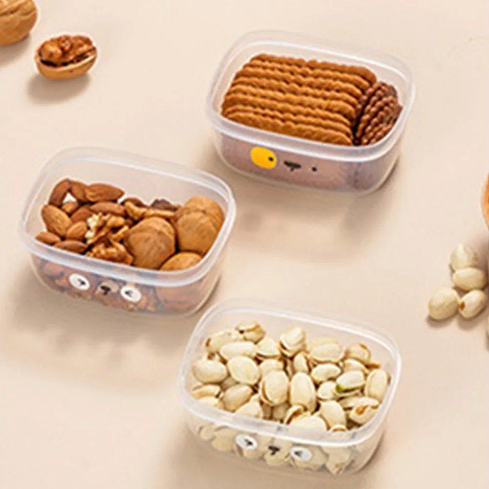 3PCS PE/PP Fruit Storage Containers 300ml Airtight Lid Berry Keeper Containers Produce Storage Containers For Kitchen Use