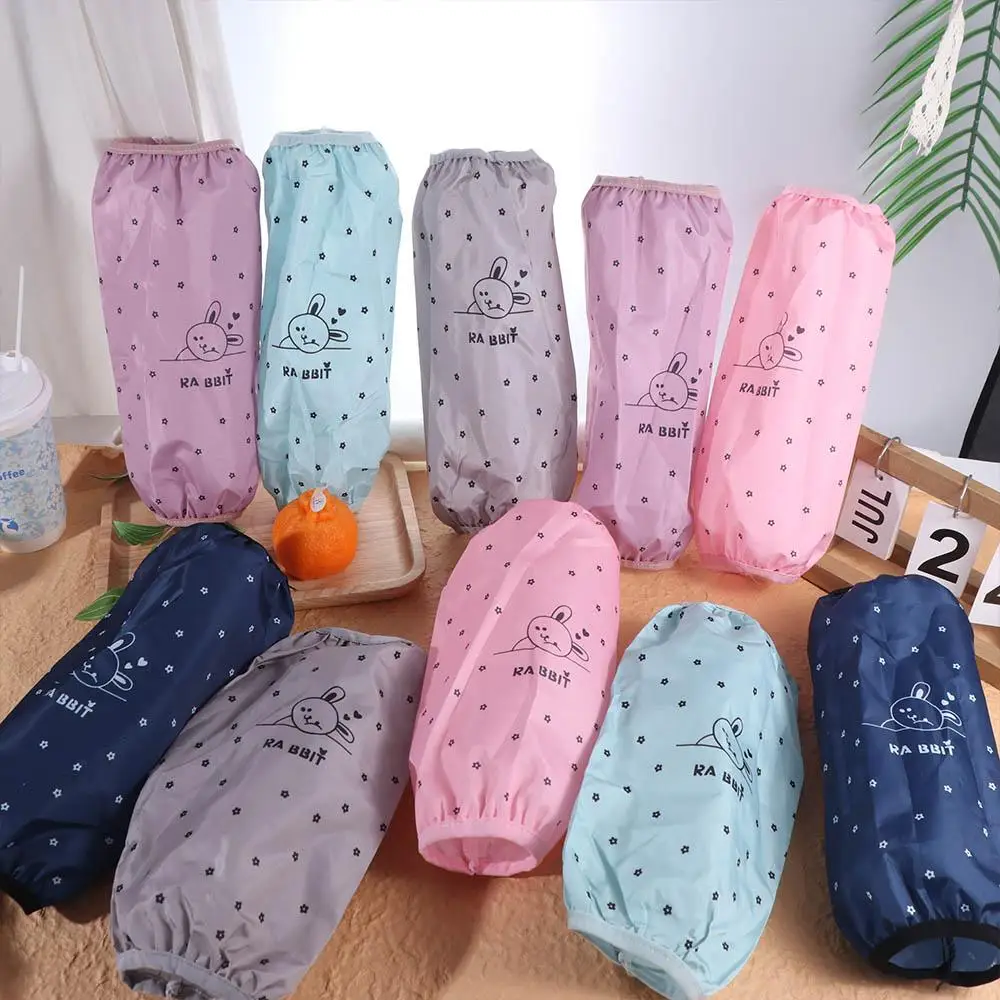 

Cuff Protection Waterproof Oversleeves Long Thick Cleaning Oversleeves Anti-Dirty Cleaning Accessories Oilproof Oversleeves