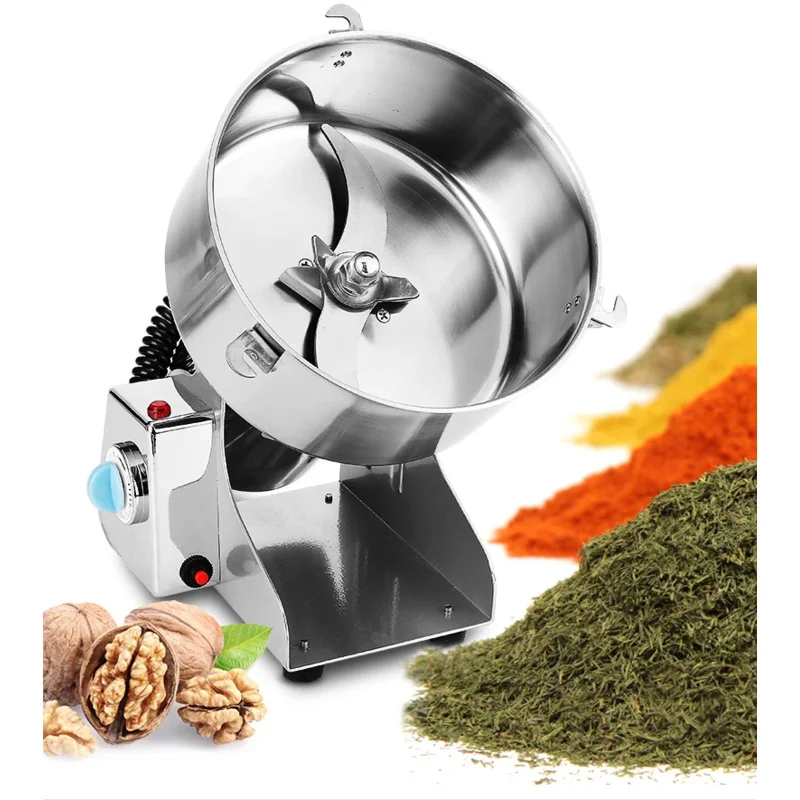 Powder Processing Machine Milling Corn To Grinder Crusher Flour Black Food Spice For Making Dry Pulverizer Chili view 5